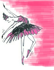 Prima Ballerina in a Pink Tutu