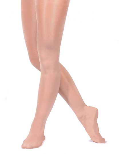 SHIMMER TIGHTS GIRLS FOOTED OR STIRRUP -0